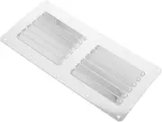 Stainless Steel Soffit Vents BBQ Ventilation Panel Outdoor Kitchen Vent Fire Pit Louver for Easy Installation