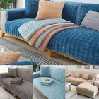 Sofa Cushion Cover Thick Plush Cushions Living Room Sofa Protective Cover Towel