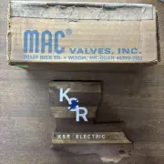 MAC VALVES INC 6523B-000-PM-111DA VALVE With PME-111DAAG 150 PSI Max