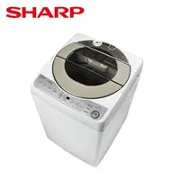 在飛比找momo購物網優惠-【SHARP 夏普】12公斤專利不鏽鋼無孔槽變頻直立式洗衣機