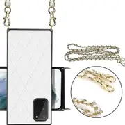 Cross body Lanyard Cover for Samsung Galaxy Note20 Case - White