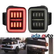 Fit 19-24 Jeep Gladiator JT NOVA-Series Prismatic LED Tail Lights Alpha-Black (for: Jeep)