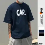 【K-2】CAR 立體發泡 車車 大字體 英文 簡約風 落肩 寬鬆 短T ONESIZE Y2K K2上衣【K683】