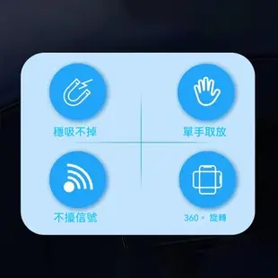 【車用】Magsafe軟鋁磁吸車載支架 磁吸無線充電車載支架 車用手機架 iPhone 安卓