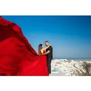 Save 15.00%! Santorini Flying Dress Private Luxury Tour Experience & Pick up