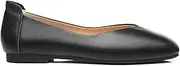 [Tarramarra] Women Flats Leather Lining Upper Square Toe Ballet Flat Nonslip Linda