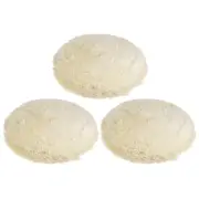 3pcs Wool Polishing Pads 6 inch Wool Buffing Pad with Hook and Loop Back