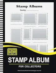 Stamp Collection Album And Stamps Collecting Organizer Book