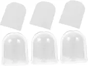 Abaodam 3 Set Snow Globe Ornament Craft Kit DIY Globes with White Cardstock Picture Frame for Holiday Creative Xmas Crafts for Displaying Cherished Memories