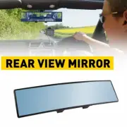 Car Panoramic Wide Car Angle Rear View Mirro Mirror Lens 270mm Blue Convex Tint