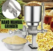 PREMIUM Grinder Corn Coffee Wheat Manual Hand Grains Iron Nut Mill Crank