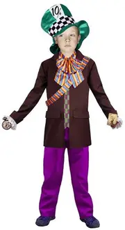 Mad Hatter Boy Kids Costume