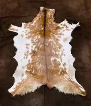 Goat Hide Fur, Fireplace Rug, Icelandic Animal Skin, Nordic Leather Natural Pelt