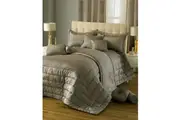 Riva Home Chic Ringtop Curtains (Taupe) - UTRV286