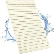Shower Mat Non Slip Bathtub Mat, Anti Slip Bath Mat for Tub, Shower Floor Mat Non Slip with Drain Hole and Large Suction Cups, 27.5 x15.7 Inch, Easy Dry, Easy to Cut