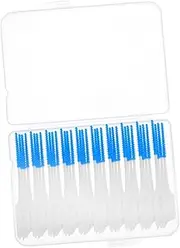 HIAKDOFT Manual Interdental Brush for Toothpick Soft Bristles Compact Portable Oral Care