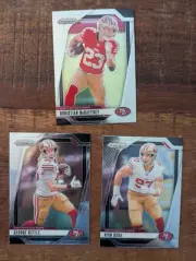 Christian McCaffrey, George Kittle, Nick Bosa - 2024 Panini Prizm 49ers