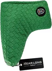 Golf Putter Cover, Golf Putter Head Cover - PU Leather Headcover - Cover Jersey, Copertur Magnetic Head Cover