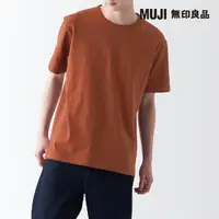 在飛比找momo購物網優惠-【MUJI 無印良品】男有機棉水洗粗織圓領短袖T恤(共8色)