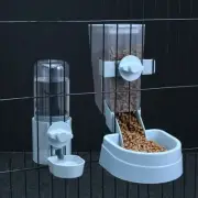 Automatic Pet Dog Cat Water Food Dispenser Hanging Feeder Self Feeding Bowl