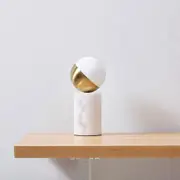 Pearl Marble Table Lamp