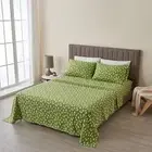 Home 4 Piece 100% Turkish King Winter Lodge Flannel Sheet Set |
