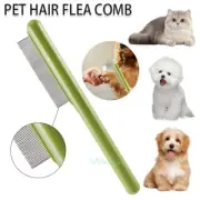 New! Pet Dog Hair Shedding Grooming Flea Comb Puppy Cat Stainless Pin Brush Tool