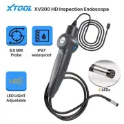XTOOL XV200 8.5mm HD Endoscope 8 LED Inspection Borescope IP67 For D8, A80 Pro
