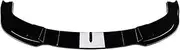 2005 to 2010 for E60 E61 5 Series 525i 530i 540i 550i M Sport Front Bumper Lip Splitter Spoile Diffuser by ABS Body Kit(Gloss Black)