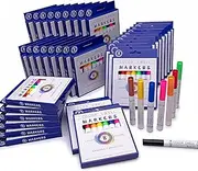 Color Swell Washable Markers Bulk Pack 36 Sets 8 Count Vibrant Colors 288 Total Perfect Large Pack for Teachers Kids and Classrooms