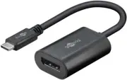 Goobay: USB-C to DisplayPort Adapter - Black