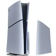 PS5 Slim Console Cover – Sterling Silver**