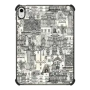 iPad 10.9-inch (10th gen) iPad Impact Case Mexico City toile black iPad