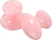 Anneome 2Pcs Mushroom Shaped Face Massager Tool Resin Facial Scraping Massage Device for Relaxation with Essential Oils Present for Friends and Family