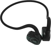 Yanmis Bone Conduction Headphones, Bluetooth 5.4 Open Ear Headphones with Mic, IPX8 Water Resistant WL Headset 20m Diving for Running, Cycling, Walking, 32GB Storage