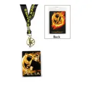 The Hunger Games - -Highly Collectible Lanyard Peeta with Pin Ideal Display