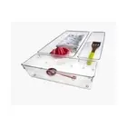 Clear Drawer Kitchen Storage Organizer Fridge Tidy Transparent Storage Drawer