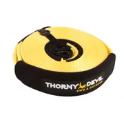 Thorny Devil 8000Kg/9m Outdoor Snatch Rope Towing Off-Road Recovery Winch Strap