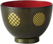 Nakajima Auspicious Patterns Donburi Green Size: Approx. φ4.6 inches (11.7 cm), H3.3 inches (8.4 cm), 9.4-163277 inches (24-463277 mm)
