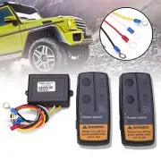 12V ELECTRIC-WIRELESS WINCH REMOTE CONTROL HANDSET Heavy Duty For Truck ATV SUV