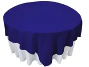 Polyester Poplin Washable Square Tablecloth, Stain and Resistant Table Cover ...