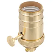Retro Lamp Holder Vintage Light Bulb Socket Metal Lamp Socket Bulb Holder with