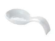 Maxwell & Williams Porcelain 23cm Basics Spoon Rest Cooking Utensil Holder White