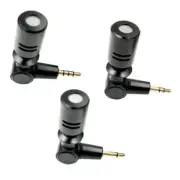 Mini Microphone 3.5mm Condenser Mic Flexible Camera Mic for Smartphones Tablet