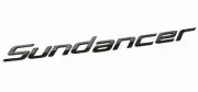 SEA RAY SUNDANCER Boat Emblem 3D Badge Letter NAMEPLATE 24.25" Long Glossy Black