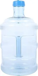 Yardwe 5l Large Water Bottle Mineral Water Bottle Portable Cooler Drink Jug with Handle Screw Neck and Lid for Car Camping Random Style