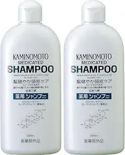(Bulk purchase) Kaminomoto medicated shampoo B & P 300mL x 2