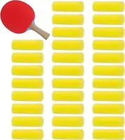 Table Tennis Colues Brush, Effective Sponge Wipe Set | 30 Pcs Light Cleaning Sponges with Soft, Quick Cleaning Racket for Game Practice