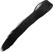 LIFKOME Ponytail Wig Ponytail Hair Human Hair Extensions Hairpieces for Women Chemical Fiber Black
