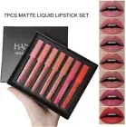 Lipstick Matte Liquid 7 Long Lasting Colours Nude Lip Stick Set Makeup Women